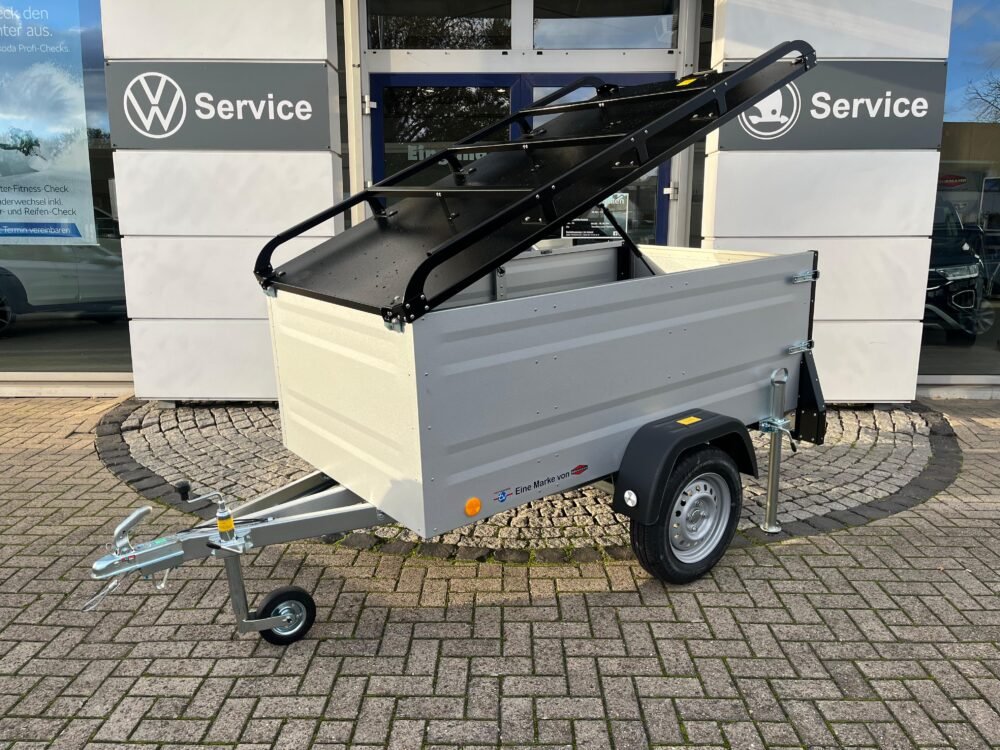 TPV KT-EU2, 750 kg, 202×108×68 cm, Kofferanhänger TPV KT-EU2, 750 kg, 202×108×68 cm, Kofferanhänger