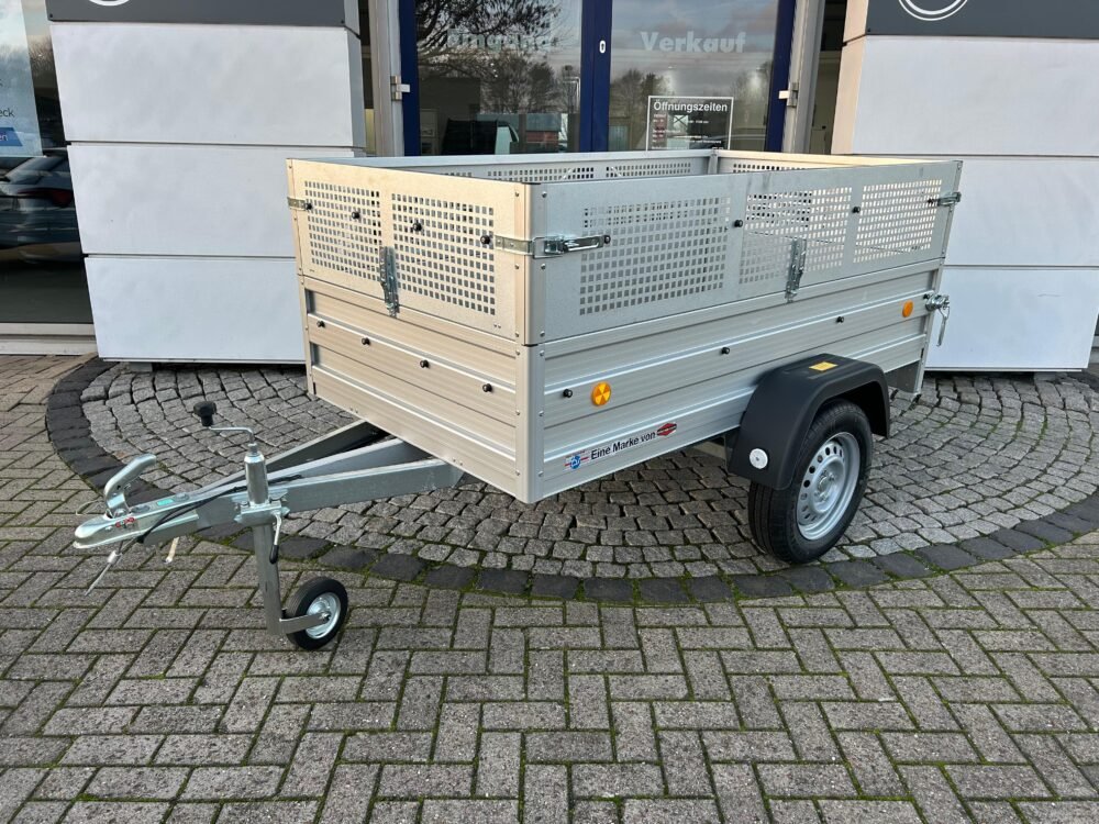 TPV TL-EU2010/75 AL + Gitteraufsatz, 750 kg, 203×108×35 cm, Outlet