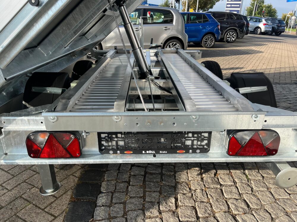 Böckmann DK-AL 2516:30 P + Gitteraufsatz, Verlade-Paket, Schwerlast-Stützrad 15