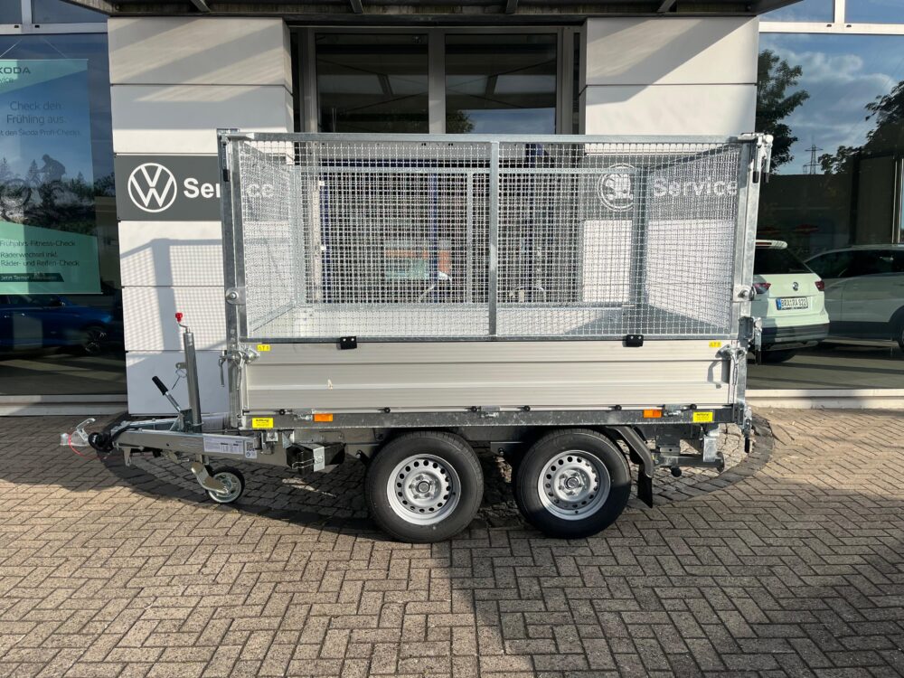 Böckmann DK-AL 2516:30 P + Gitteraufsatz, Verlade-Paket, Schwerlast-Stützrad 2