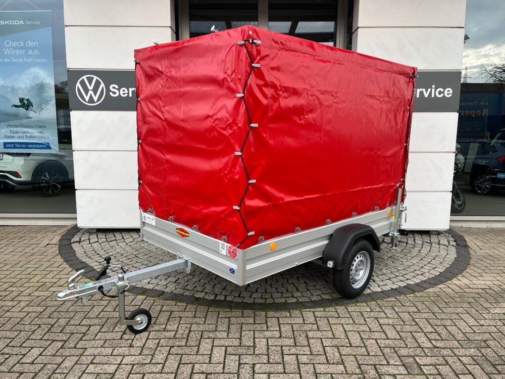 Böckmann TL-AL 2515/75 + 140cm Hochplanen-Set, Schiebestützen