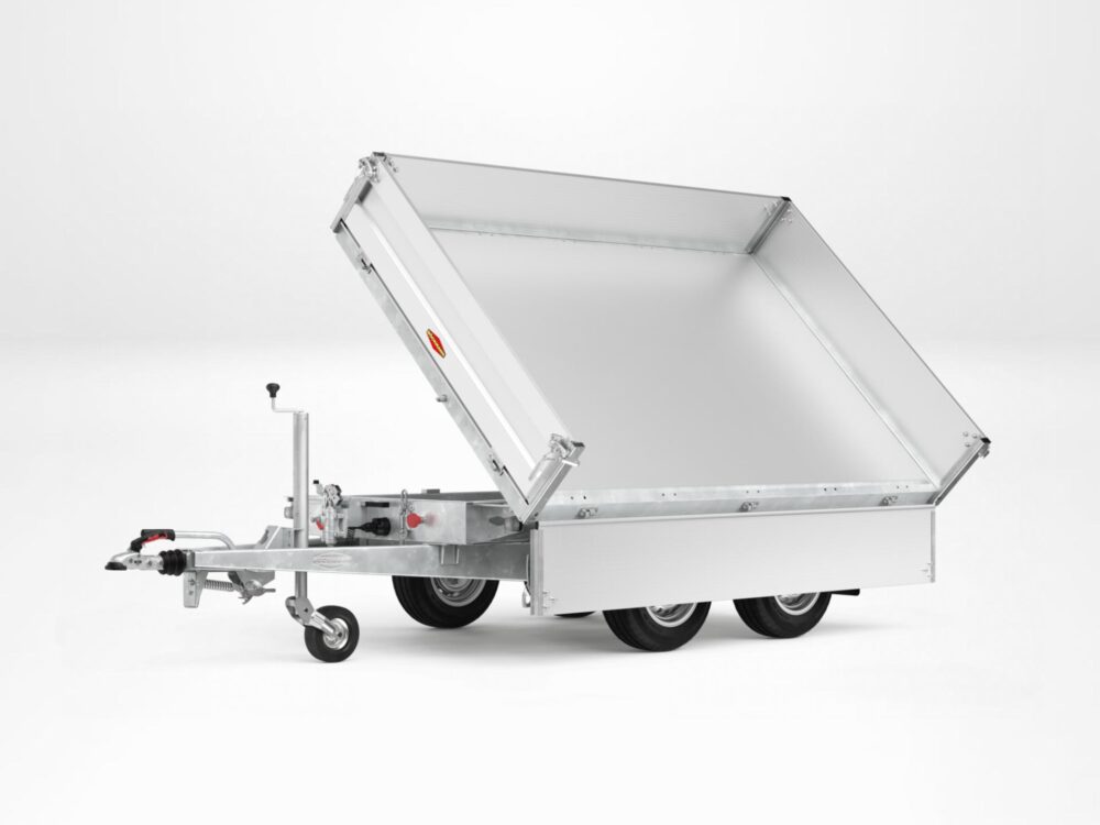 Böckmann DK-AL 2516/27 P, 2.700 kg, 256×165×35 cm, Dreiseitenkipper Profi