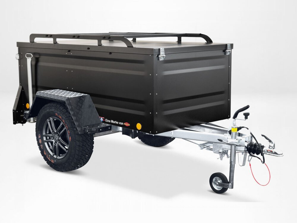 TPV KT-EB3 Offroad schwarz, 1.300 kg, 244×124×72 cm, Kofferanhänger