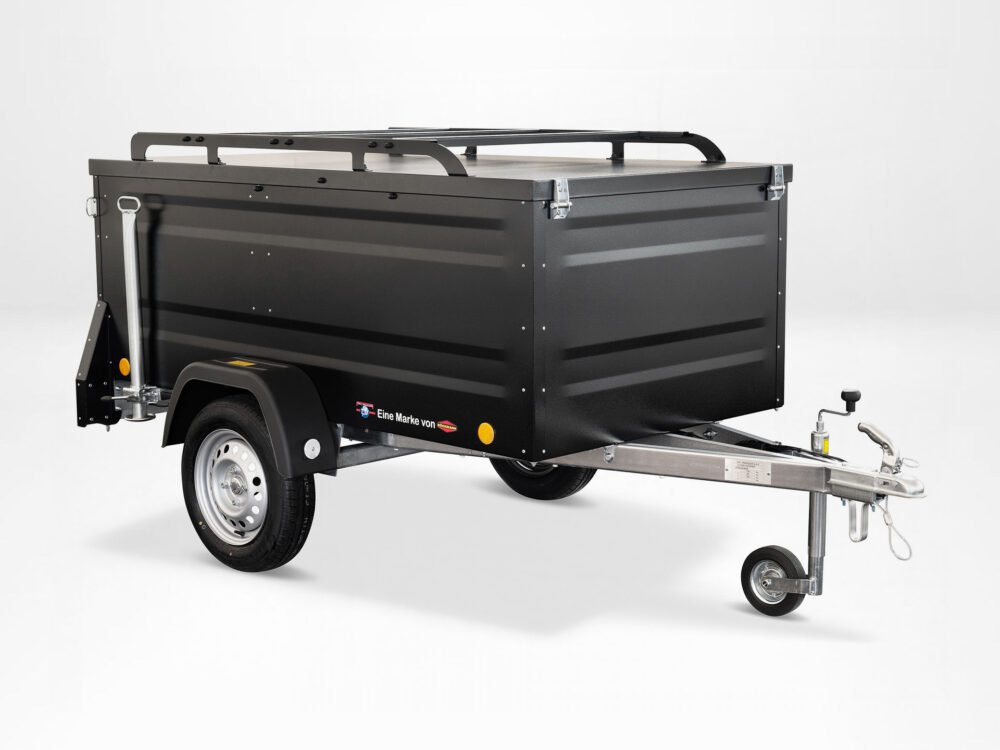 TPV KT-EU2 schwarz, 750 kg, 202×108×68 cm, Kofferanhänger