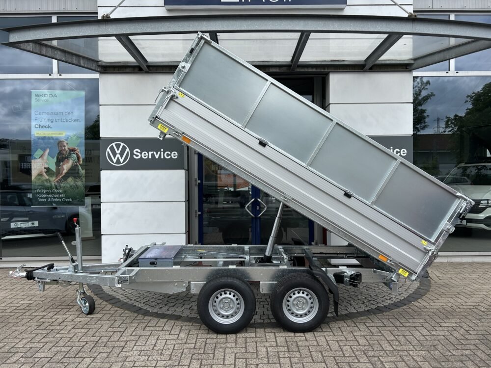 Böckmann DK-AL 3218/35 P + 60cm Blechaufsatz, E-Hydraulik, 3.500 kg, 324×180×35 cm, Outlet