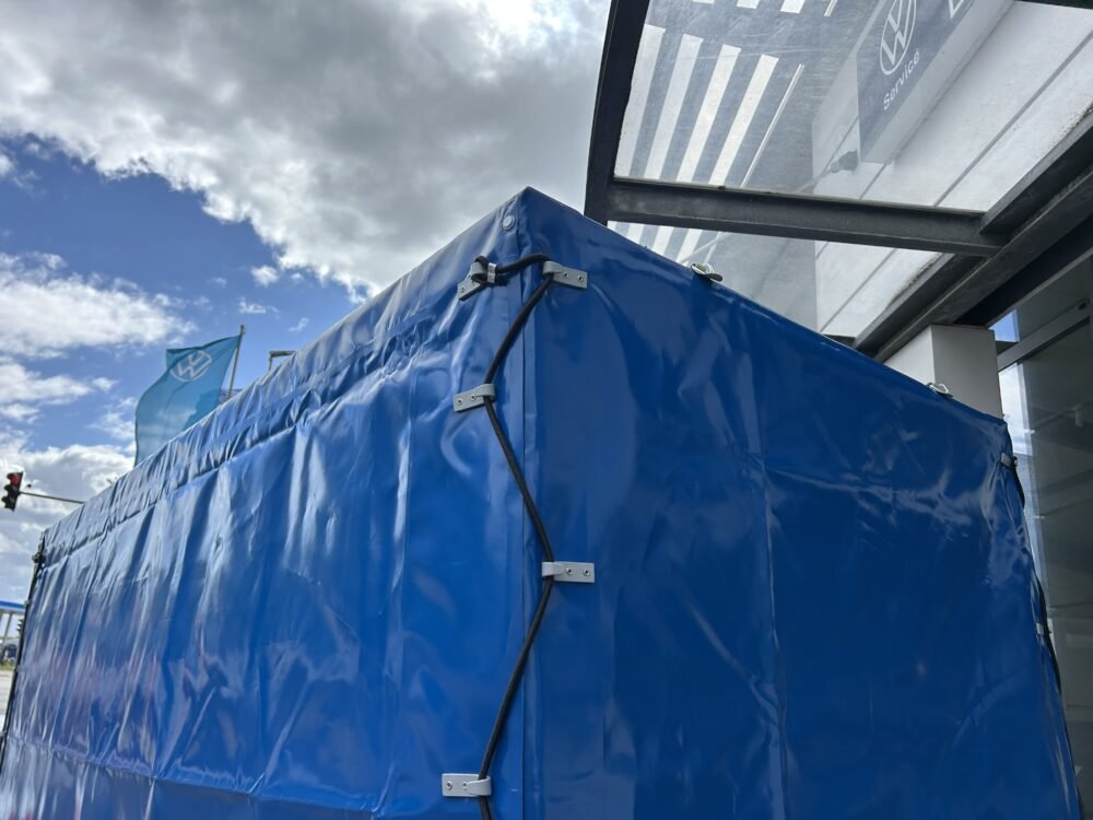 Böckmann TL-AL 2513:75 + 140cm Hochplane blau 7