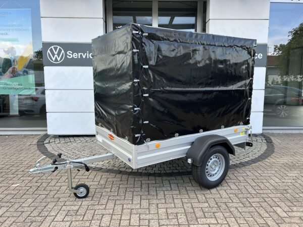 B&ouml;ckmann TL-AL 2113/75 + 120cm Hochplanen-Set, 750 kg, 210&times;130&times;35 cm, Outlet